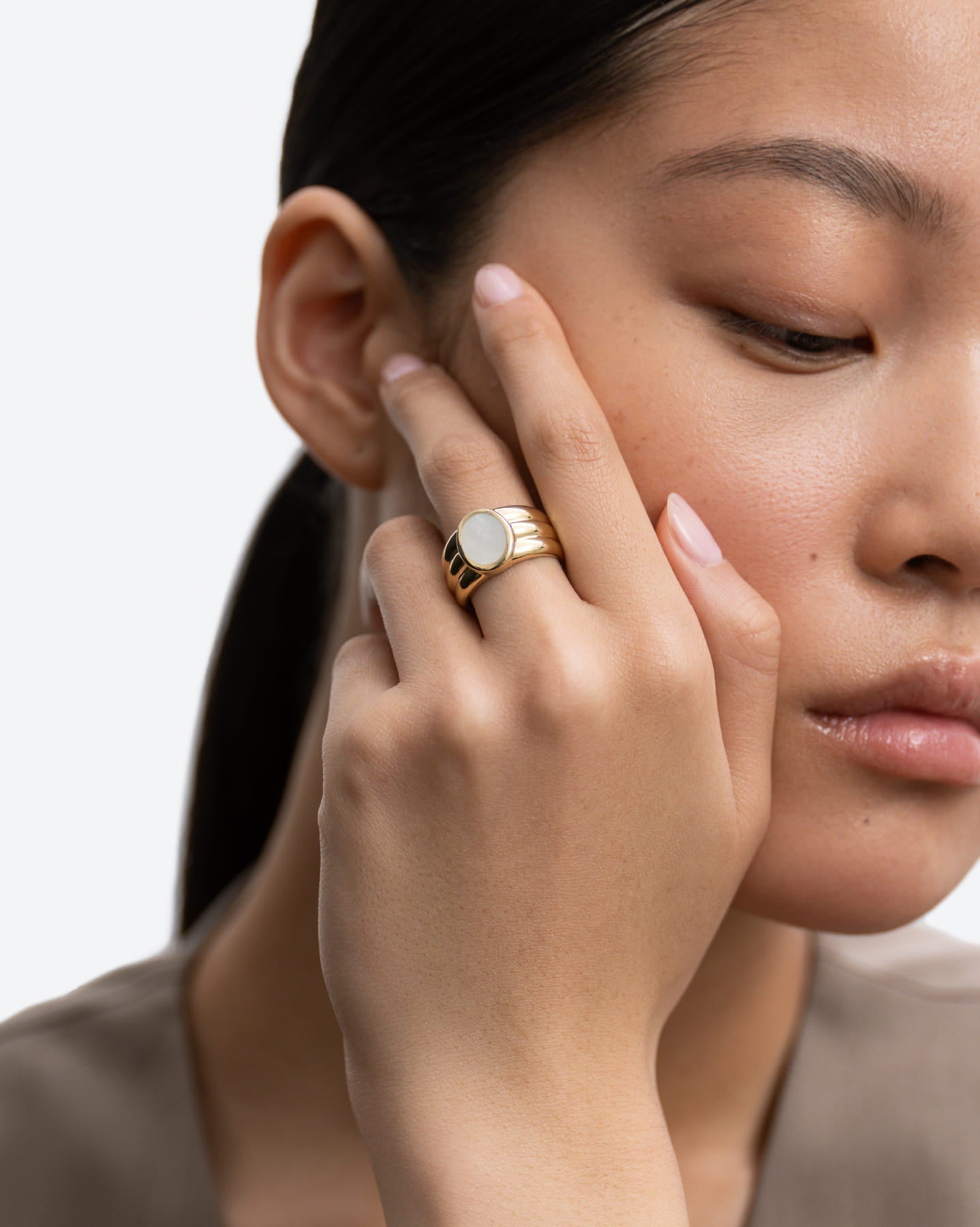 Benevento Pearl Ring