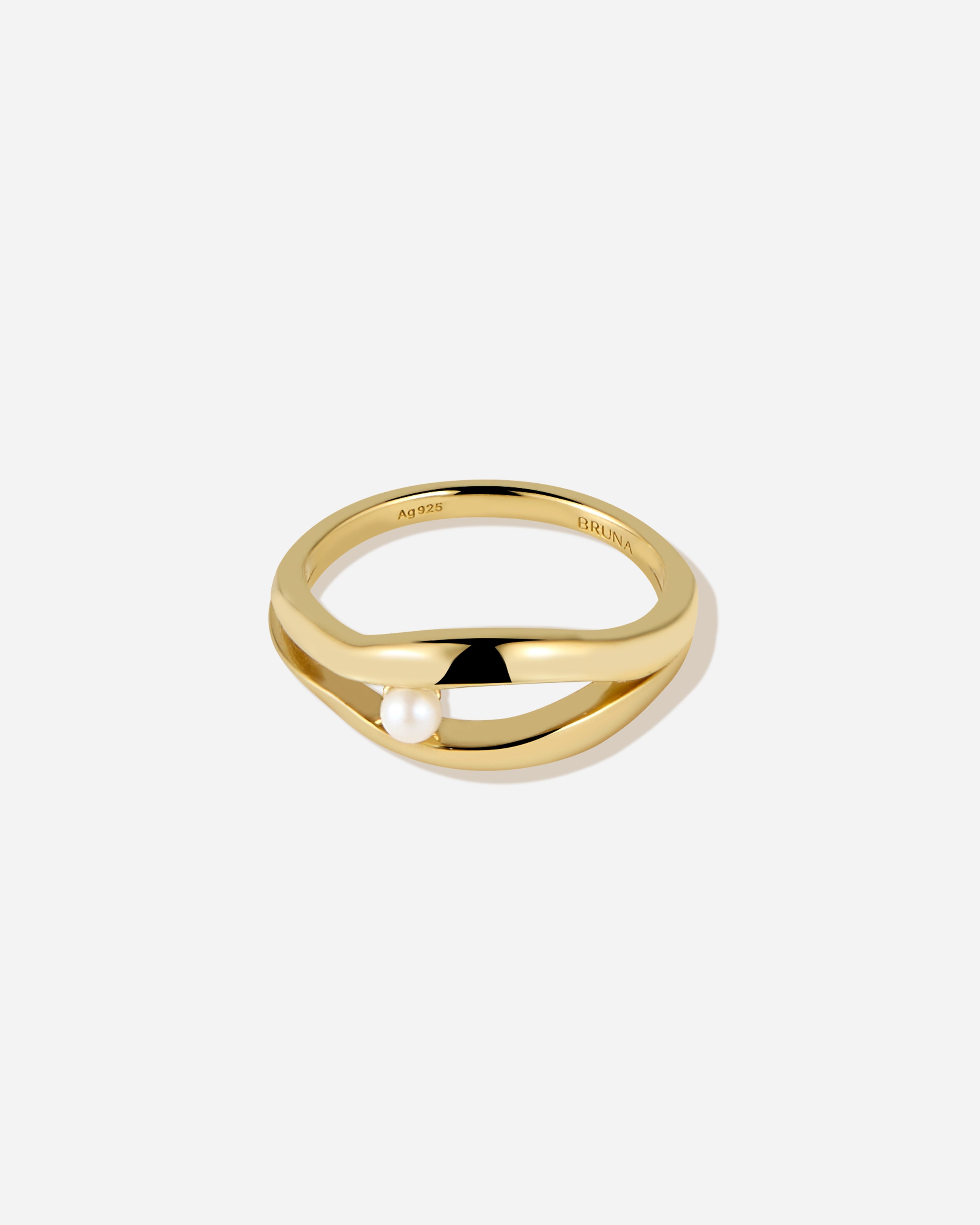 18k Gold Vermeil & Pearls