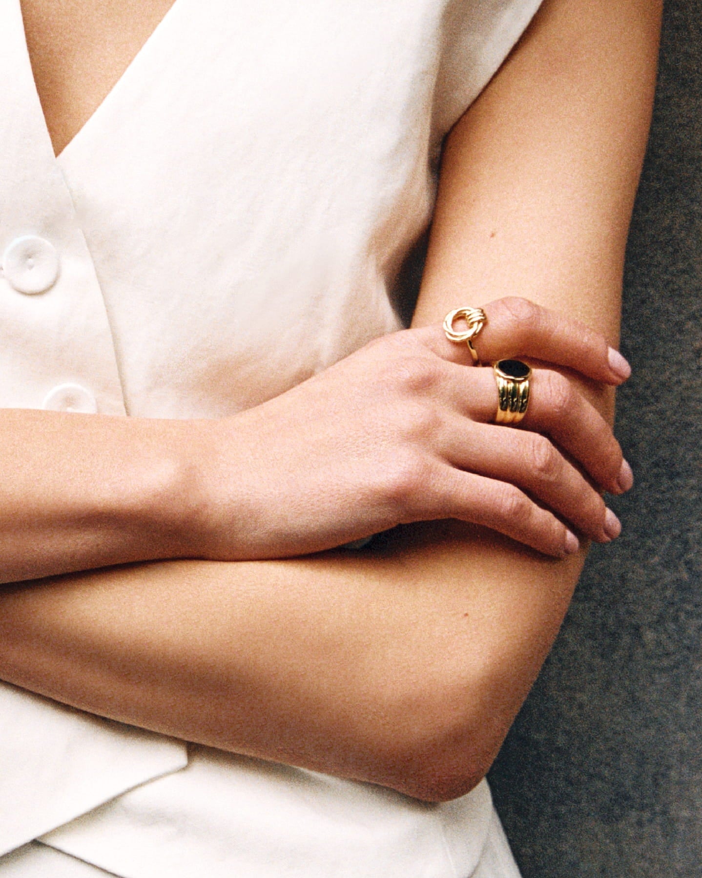 Benevento Onyx Ring