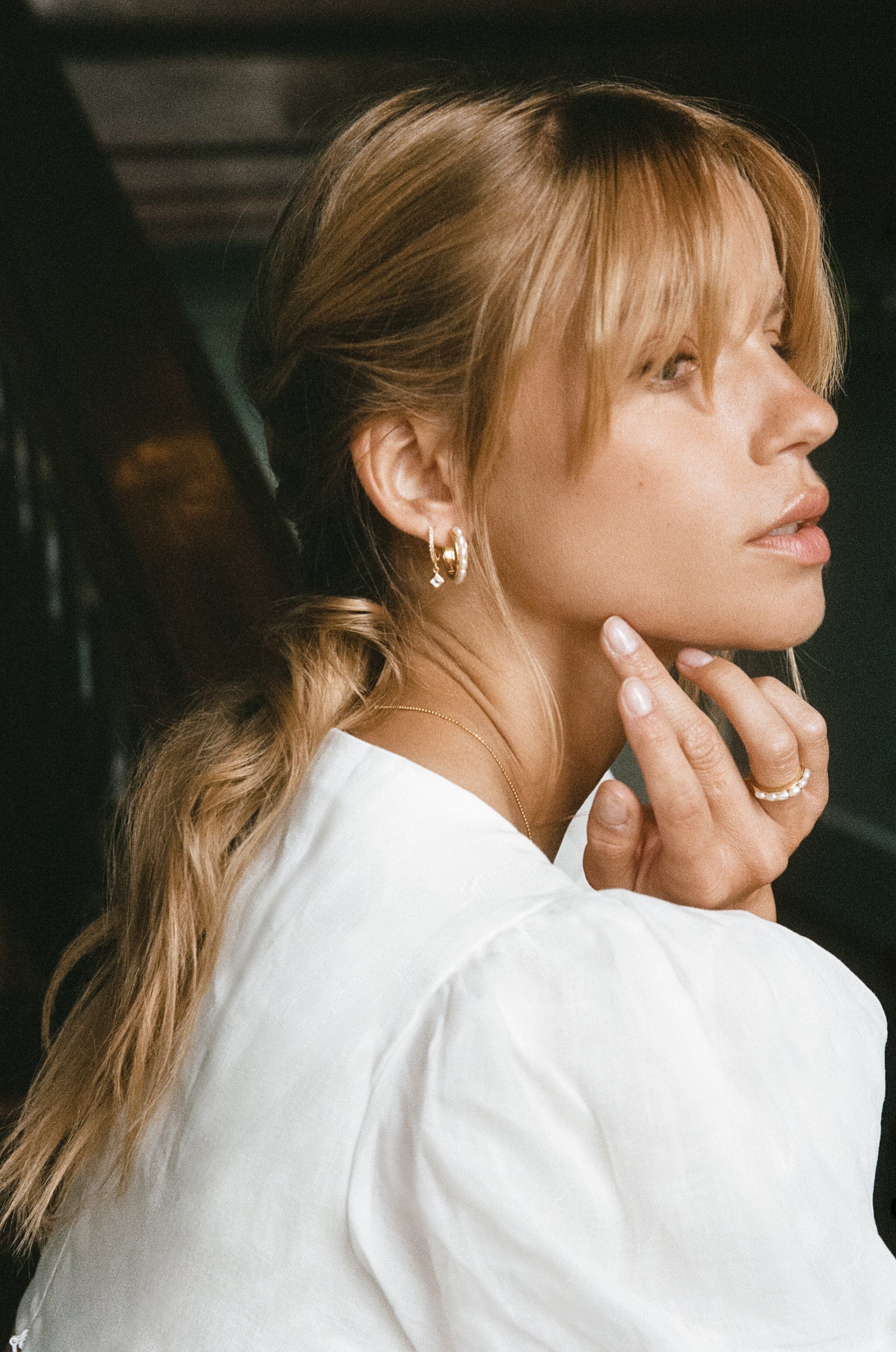 18k Gold Vermeil & Pearls
