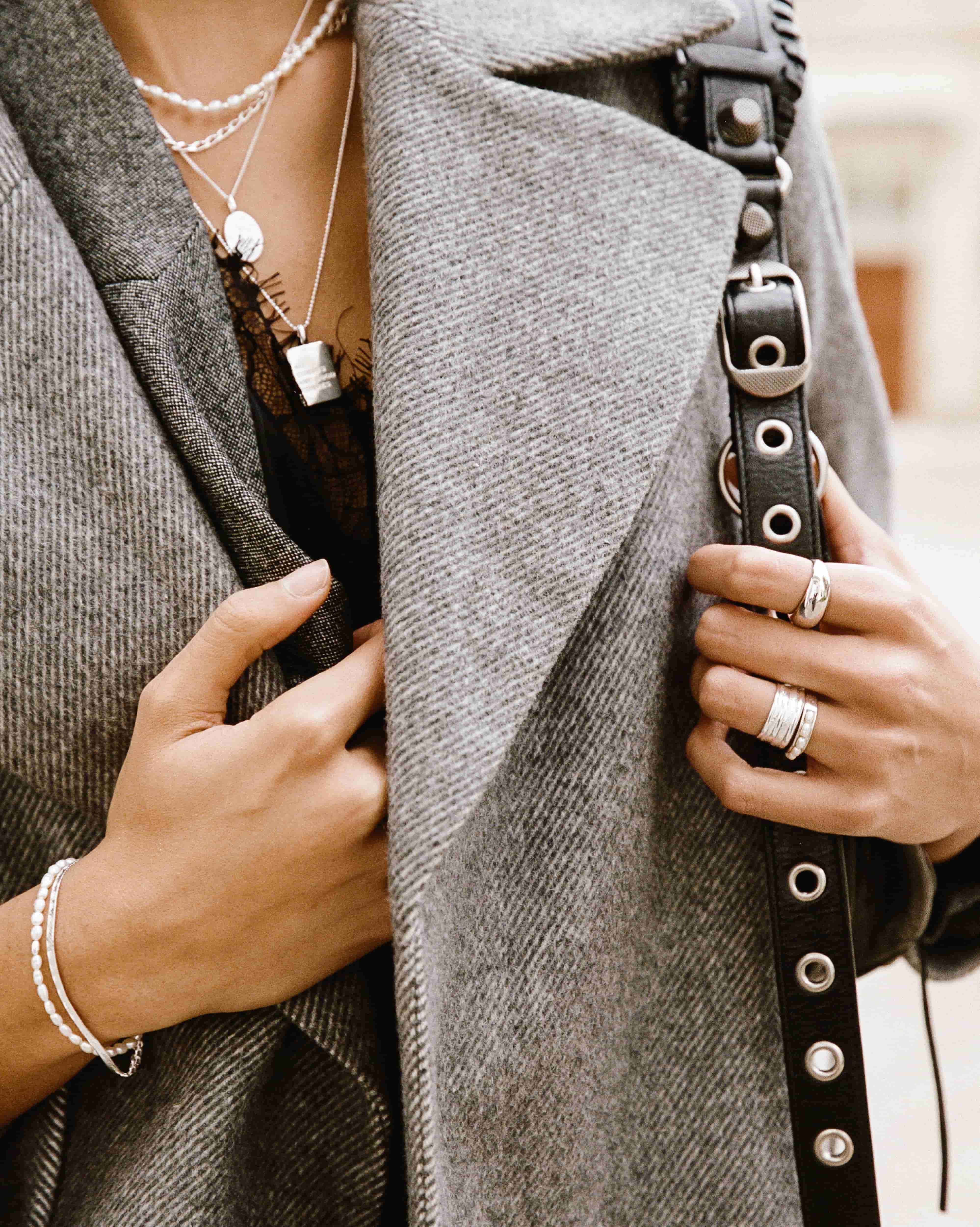 925 Sterling Silver & Pearls